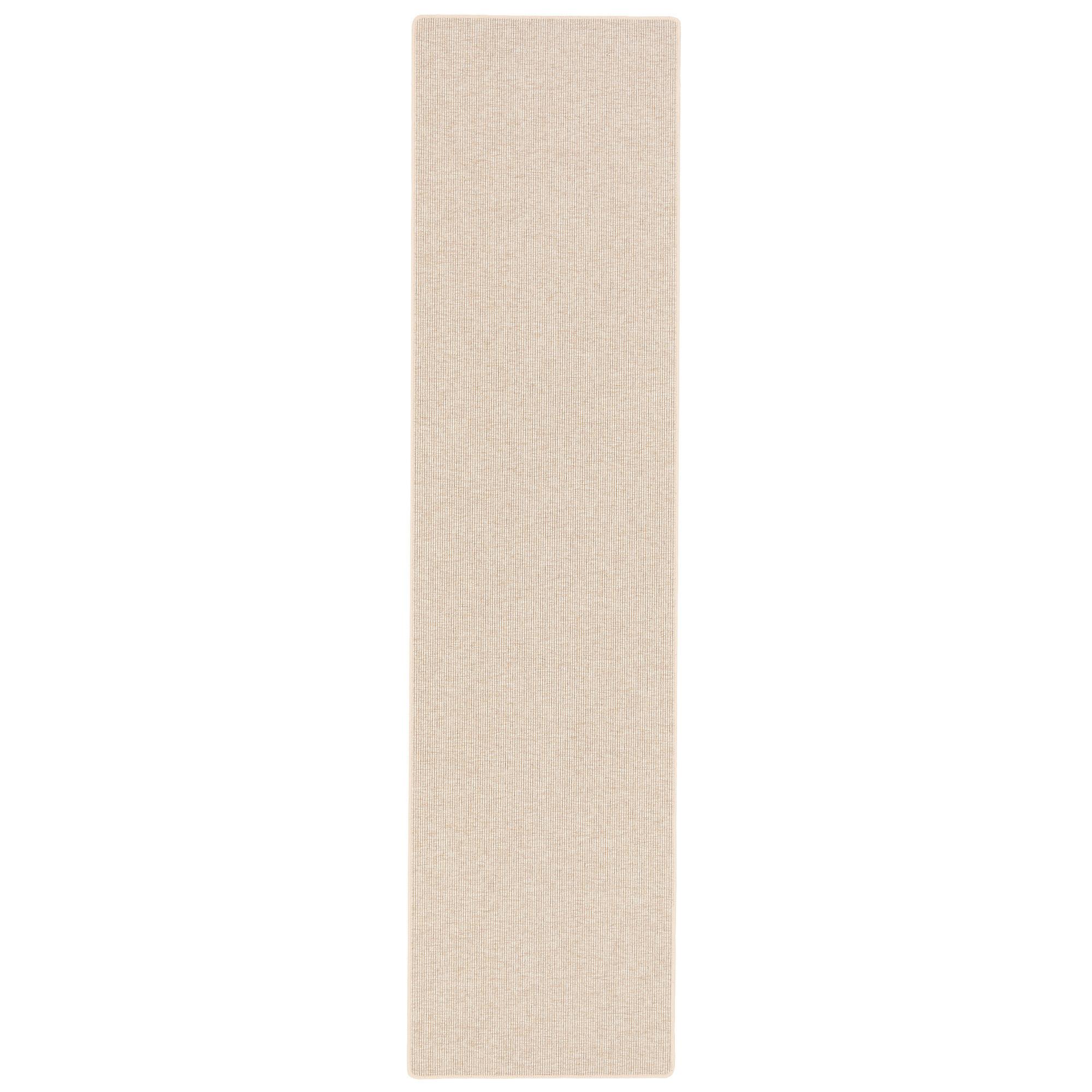 NATUR SISAL-OPTIK TEPPICH TAFF LÄUFER - Honig, Textil (100/200cm) - Snapstyle
