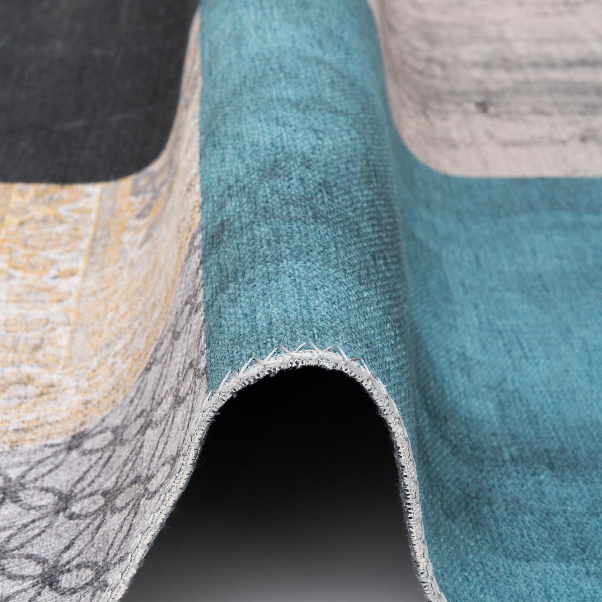 VINTAGE DESIGNERTEPPICH FINESSE PATCHWORK - Multicolor, Textil (80/250cm) - Pergamon