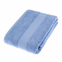BADETUCH Essential hellblau 100/150 cm - Hellblau, Textil (100/150cm) - Homescapes