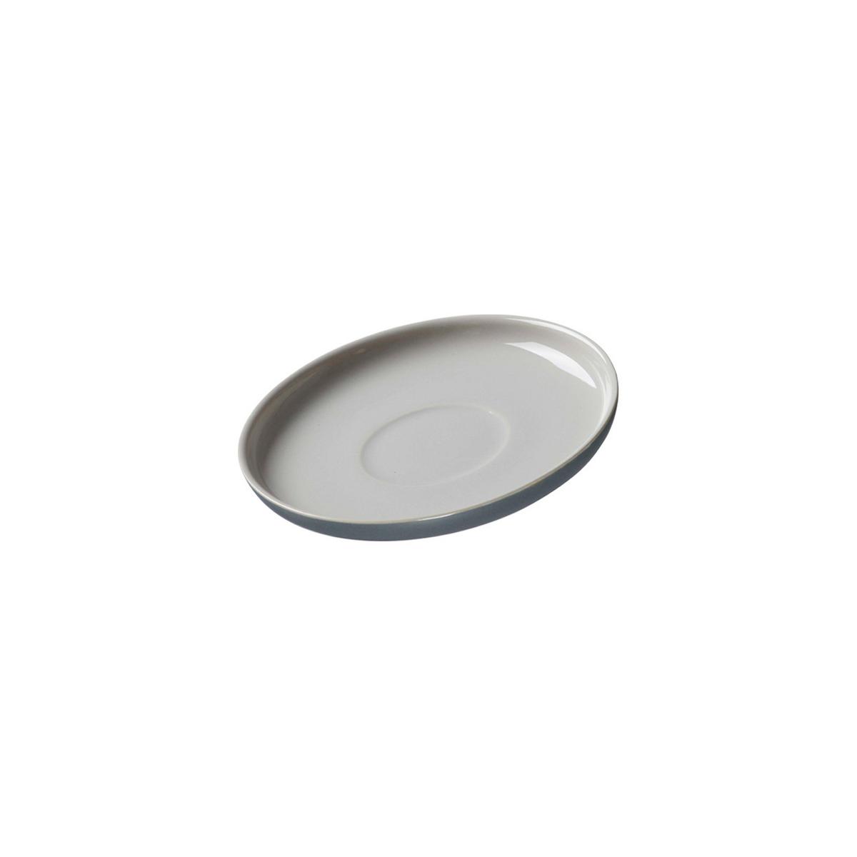 ESPRESSOUNTERTASSEN Jasper grau ø 10.5 cm 6er Set - Grau, Keramik (10.5cm) - Ritzenhoff Breker