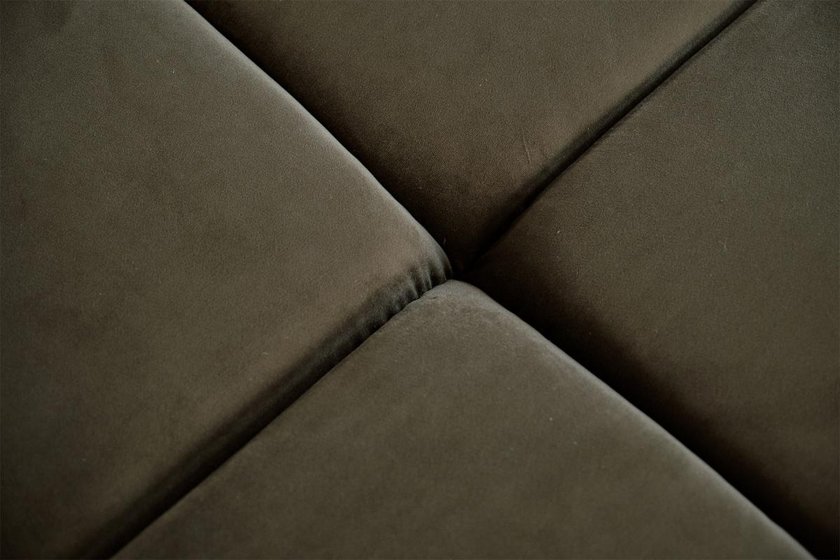 ECKSOFA NEVADA Hellgrün Velvet - Schwarz/Hellgrün, Textil (319/215cm) - KAWOLA