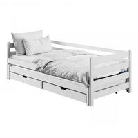 BETT 90/200 Abi Weiß - Weiß, Holzwerkstoff (90/200cm) - Petits-meubles