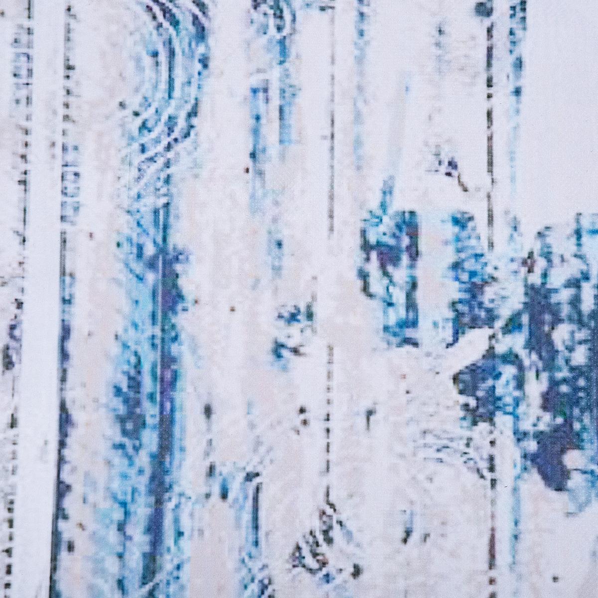KURZFLOR-TEPPICH Burdur 200/140 cm - Blau, Kunststoff (140/200cm) - Beliani
