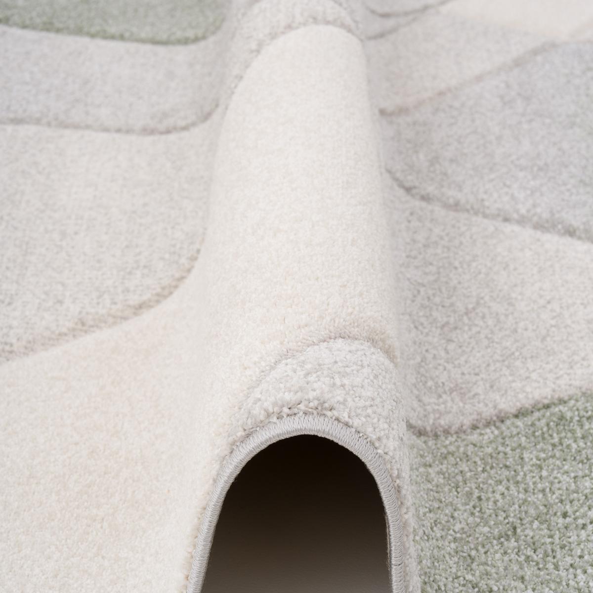 DESIGNER TEPPICH MAUI MODERN - Grün, Textil (120/170cm) - Pergamon