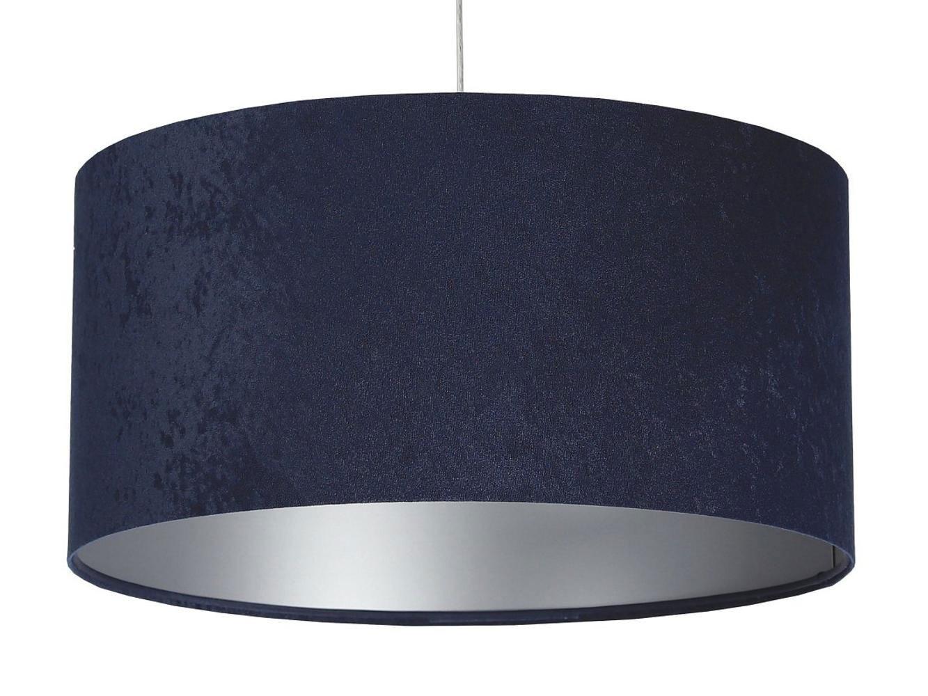 HÄNGELEUCHTE Blau 30/20 cm - Blau/Silberfarben, Kunststoff (30/0.45/20cm) - ONZENO