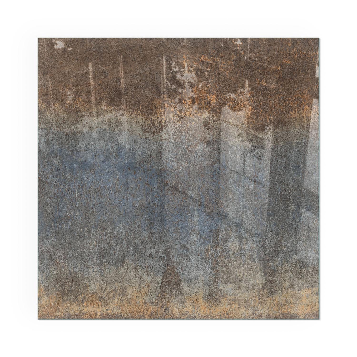 GLASPLATTE für Kamin 50x50 cm - Braun, Glas (50/50/0.4cm) - TULUP