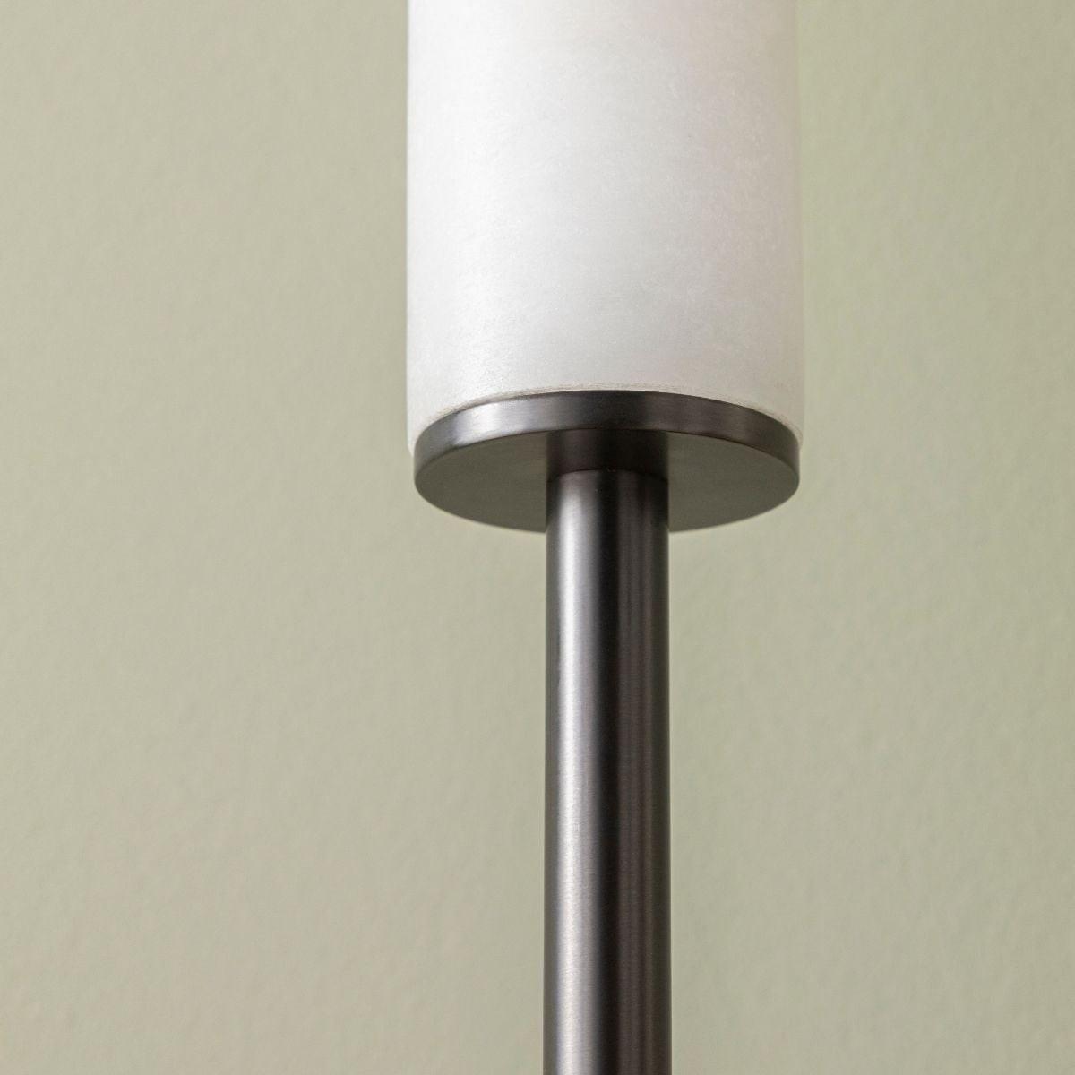 TISCHLAMPE aus alabaster und metall - montaigne 20/20/59 cm - Schwarz, Metall (18/20/59cm) - Signature