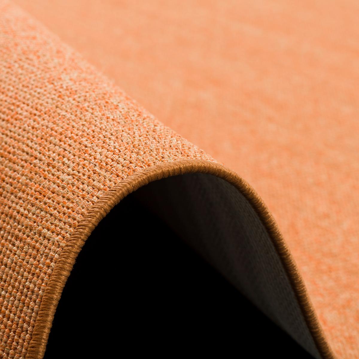 SISAL NATUR LÄUFER TEPPICH - Orange, Textil (80/400cm) - Snapstyle