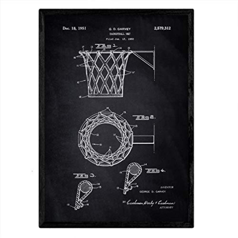 POSTER Patent Gitterkorb A3 Rahmenlos - Klar, Papier (29.7/5/42cm) - Nacnic