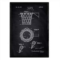 POSTER Patent Gitterkorb A3 Rahmenlos - Klar, Papier (29.7/5/42cm) - Nacnic