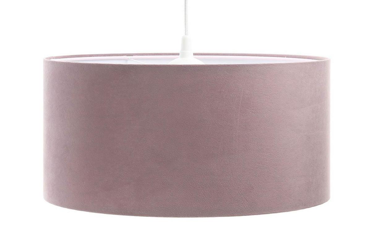 HÄNGELEUCHTE Rosa 40/20 cm - Pink/Weiß, Kunststoff (40/0.6/20cm) - ONZENO