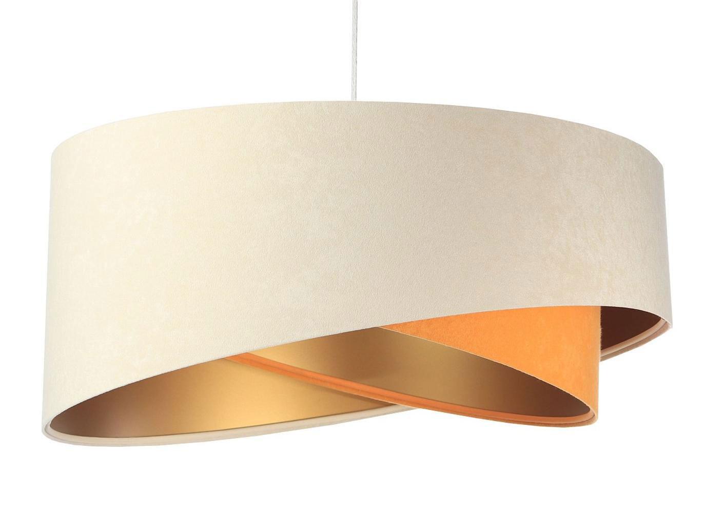 HÄNGELEUCHTE Gold 50/23 cm - Goldfarben, Kunststoff (50/1/23cm) - ONZENO