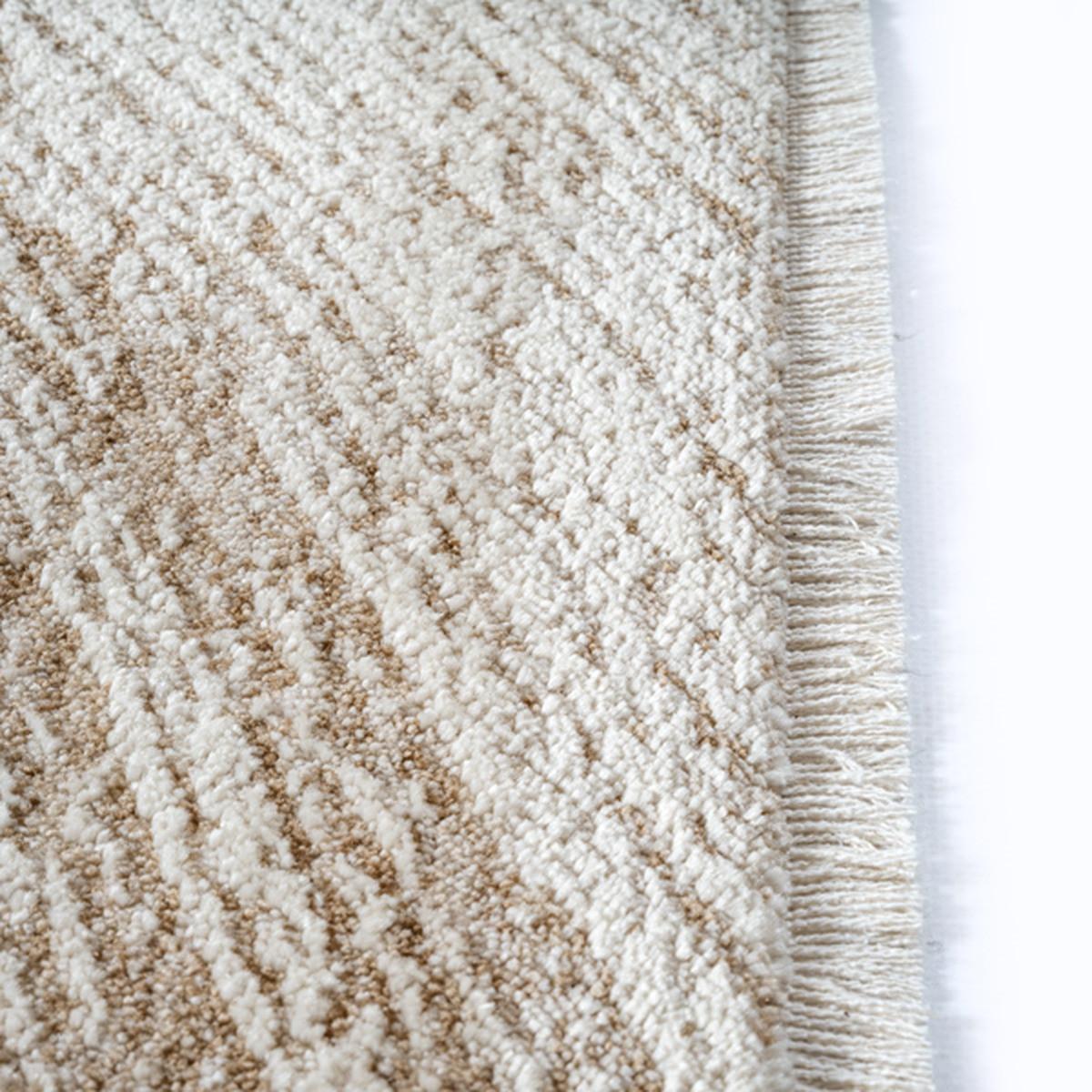 TEPPICHLÄUFER Abstrakt SCRIVIA Polypropylen Beige 80 x 150 cm - Beige, Textil (80/150cm) - KADIMA DESIGN