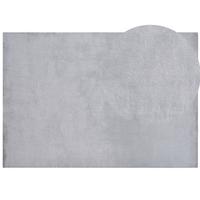 SHAGGY-KUNSTFELLTEPPICH Mirpur 230/160 cm - Grau, Kunststoff (160/230cm) - Beliani