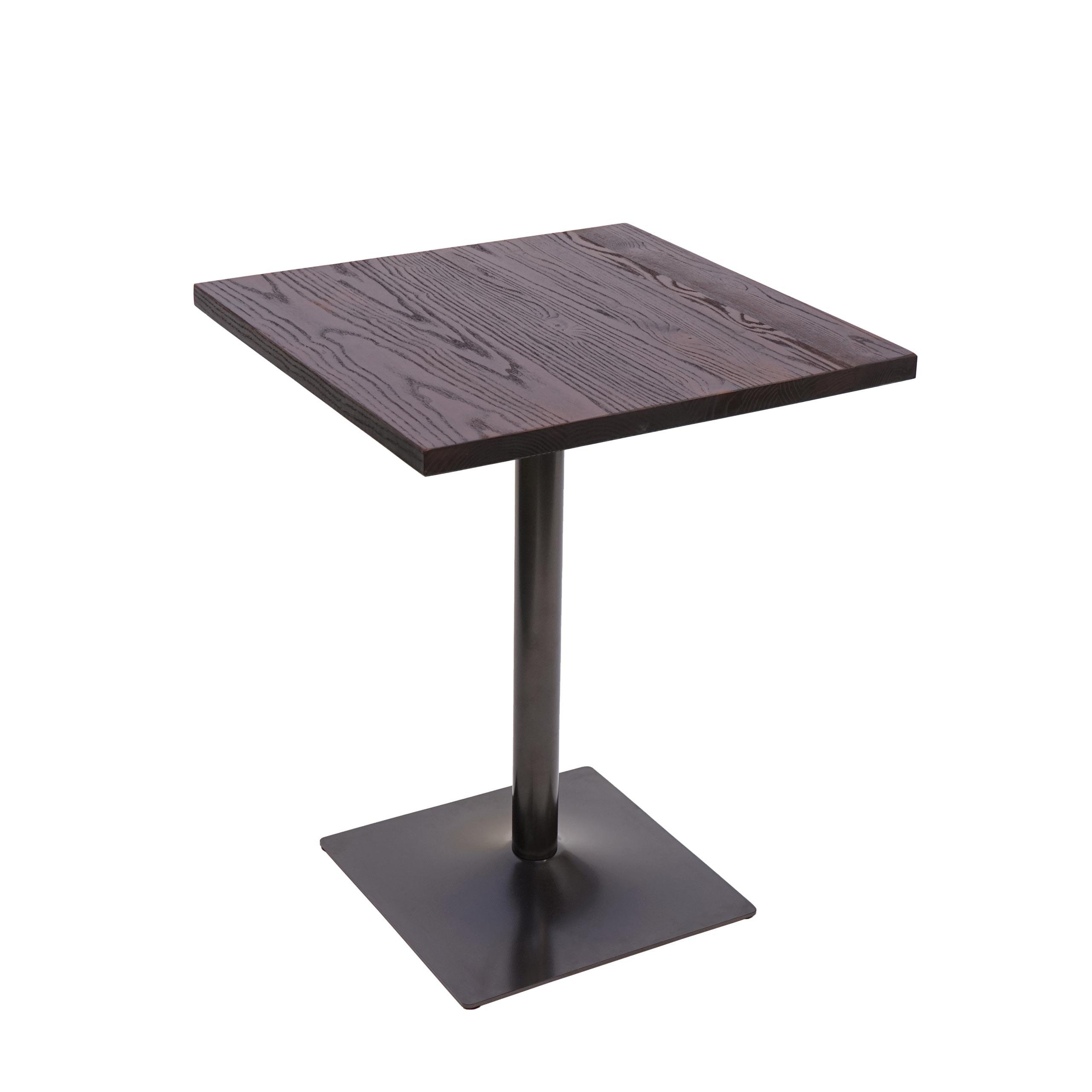BISTROTISCH eckig Dunkelbraun - Dunkelbraun, Holz (60/60/76cm) - MCW