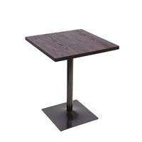 BISTROTISCH eckig Dunkelbraun - Dunkelbraun, Holz (60/60/76cm) - MCW