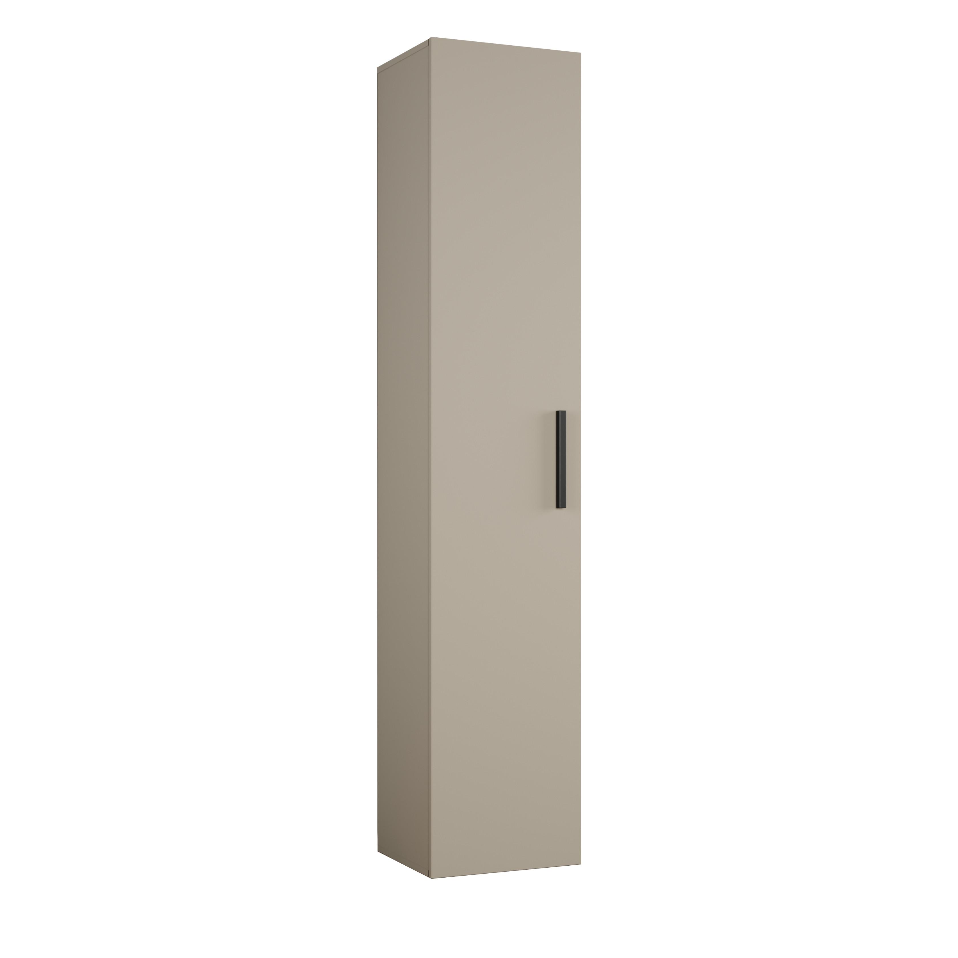 GARDEROBENSCHRANK Rosanno IVR Kaschmir 40/204/40 cm – Modern - Beige, Holzwerkstoff/Kunststoff (40/204/40cm) - AX Living
