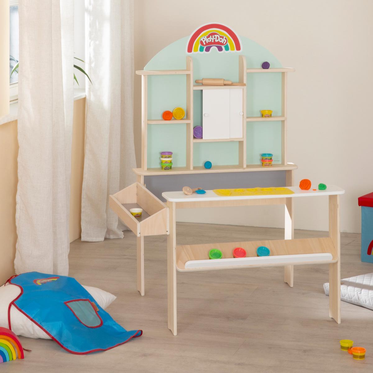 VERKAUFSSTAND roba x Play-Doh - Multicolor, Holzwerkstoff (81/112/71cm) - Roba