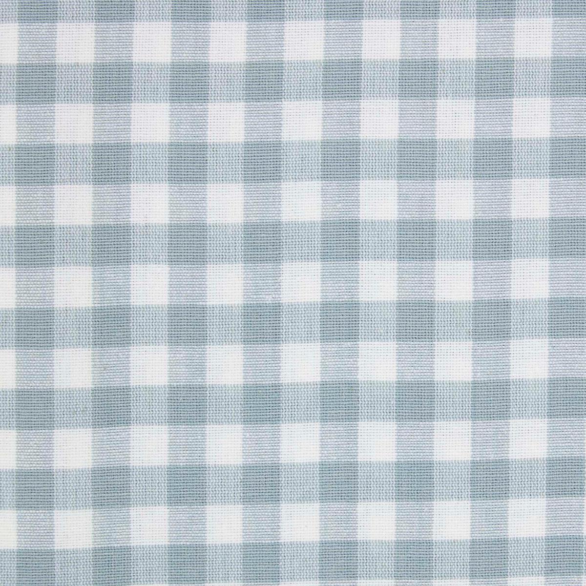ÖSENVORHANG Vichy-Karo blickdicht 2er-Set, 137/182 cm - Blaugrau, Textil (137/182cm) - Homescapes