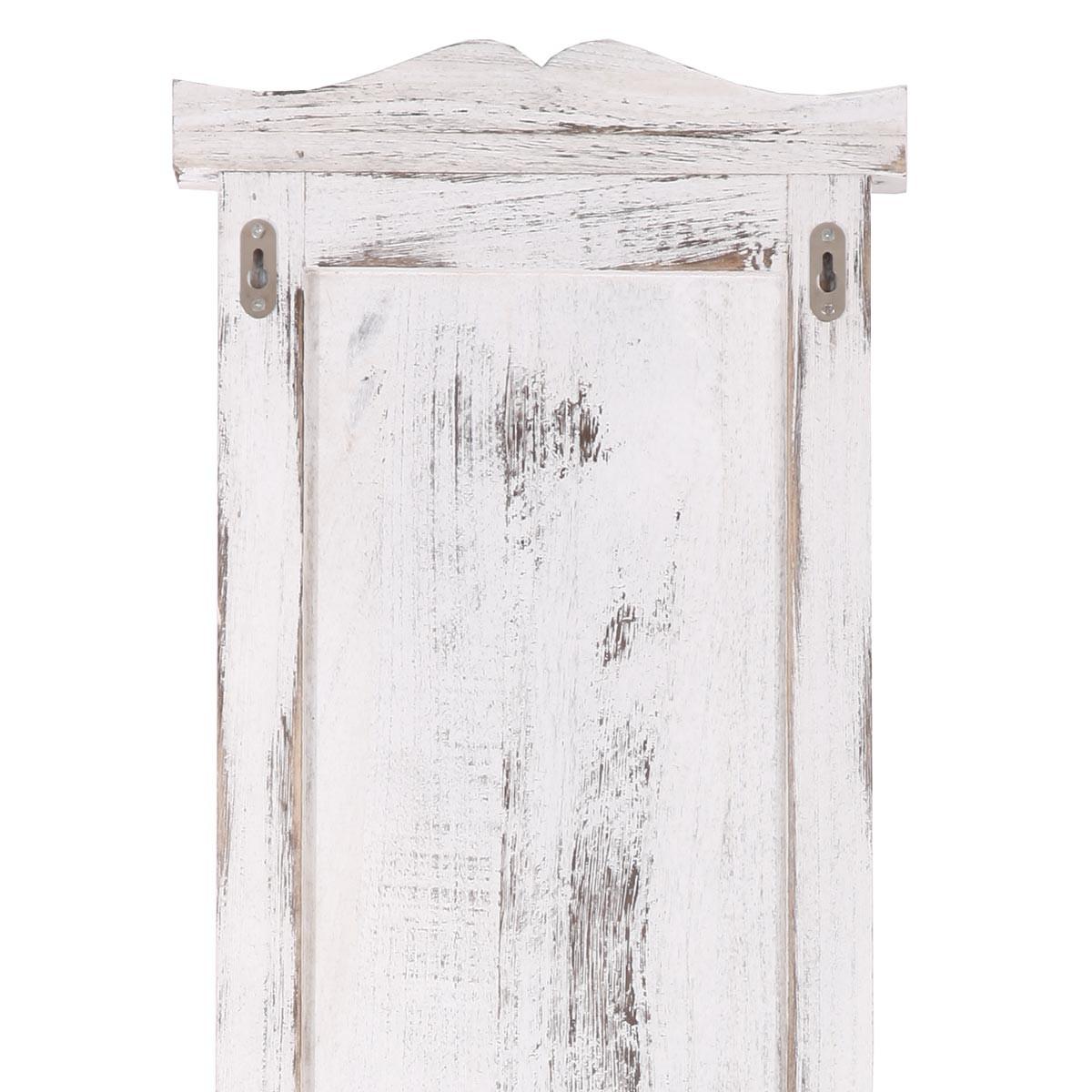 WANDGARDEROBE Weiß 2er-Set - Weiß, Holz (28/109/5cm) - MCW