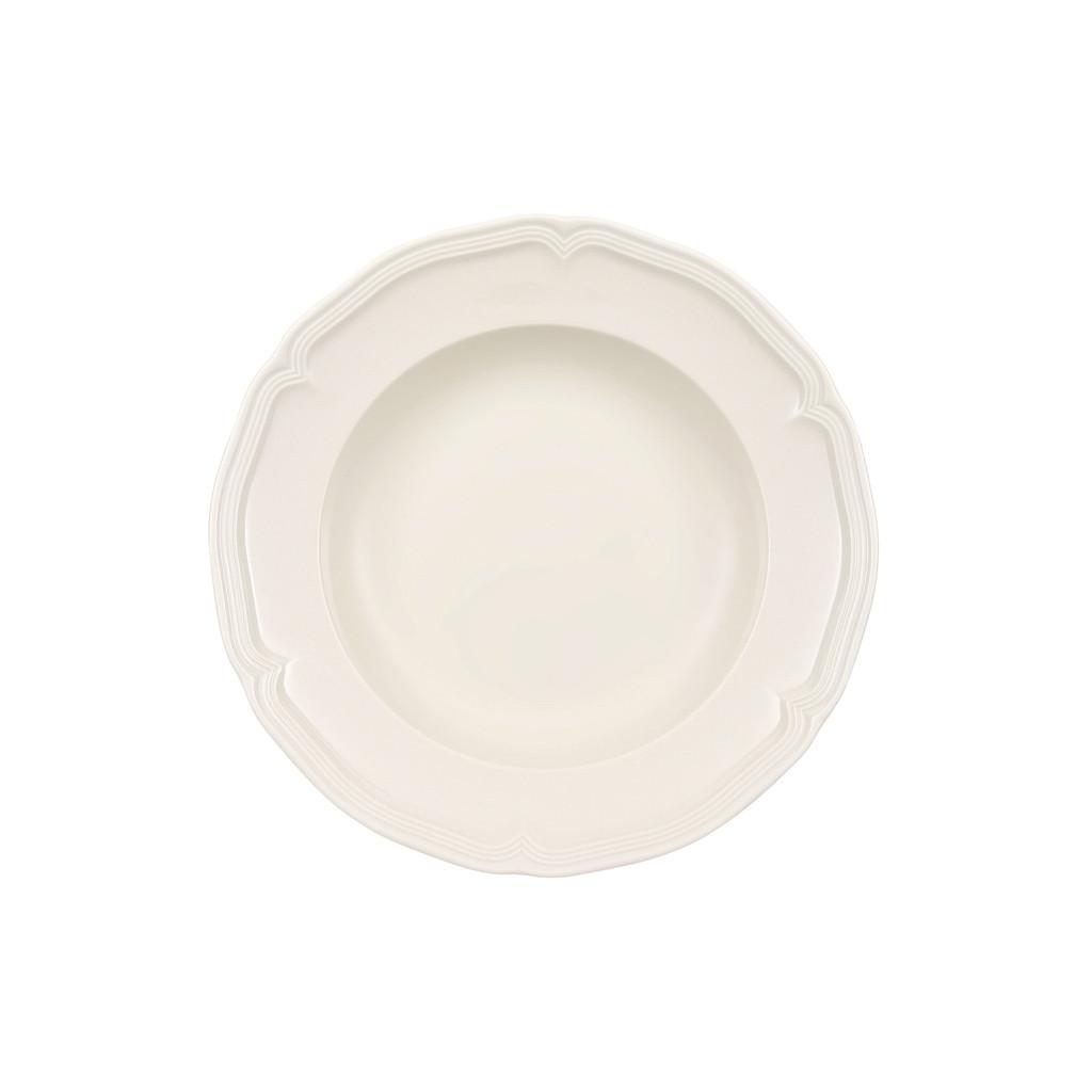 SUPPENTELLER Manoir weiß ø 22,8 cm - Weiß, Keramik (22.8cm) - Villeroy & Boch