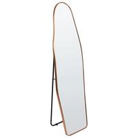 STANDSPIEGEL 160 cm Metall Gold Larche - Goldfarben, Metall (50/160/3cm) - Beliani