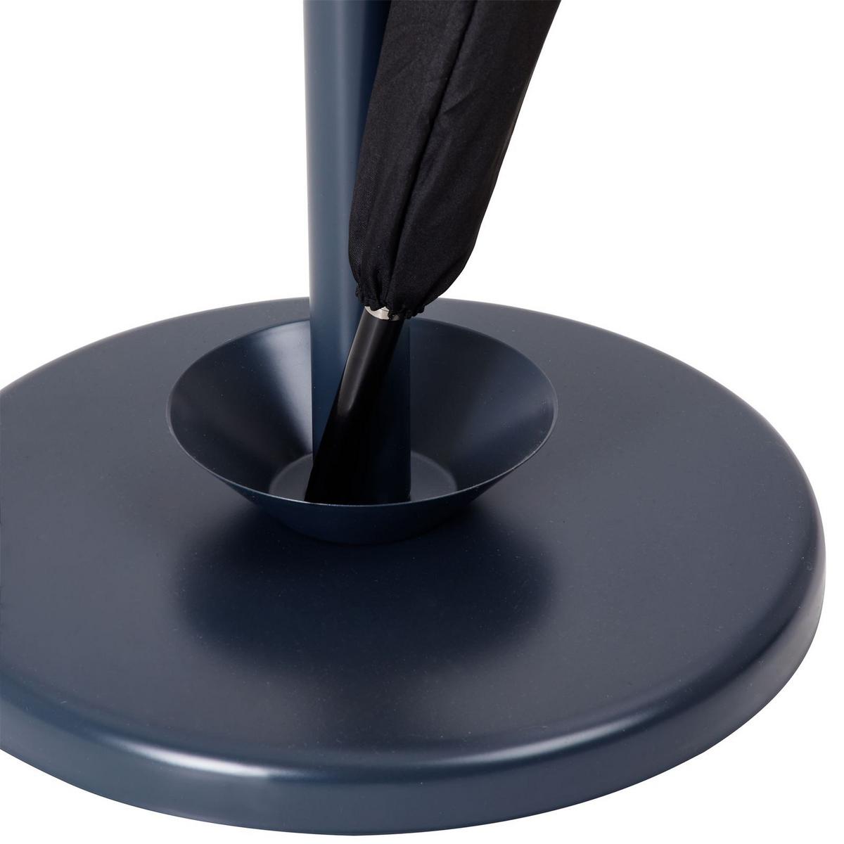KLEIDERSTÄNDER TRIANA grau - Grau, Metall (30/185/30cm) - IDIMEX