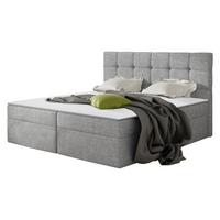 BOXBETT Nele - H3 - Hellgrau, Holz/Holzwerkstoff (160/200cm) - MIRJAN24
