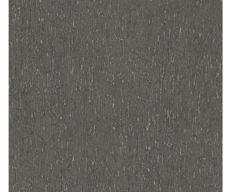 VLIESTAPETE Schwarz 53/1005 cm - Silberfarben/Schwarz, Textil (53/1cm) - KUNSTLOFT