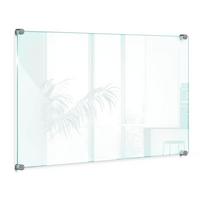 KÜCHENRÜCKWAND 60 x 40 cm Transparente Glasplatte - Transparent, Glas (60/40/0.4cm) - TULUP
