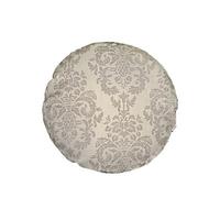 KISSENNHÜLLE Rund Epoche linen-taupe 50 cm Ø - Ecru, Textil (50/50cm) - beties Heimtextil