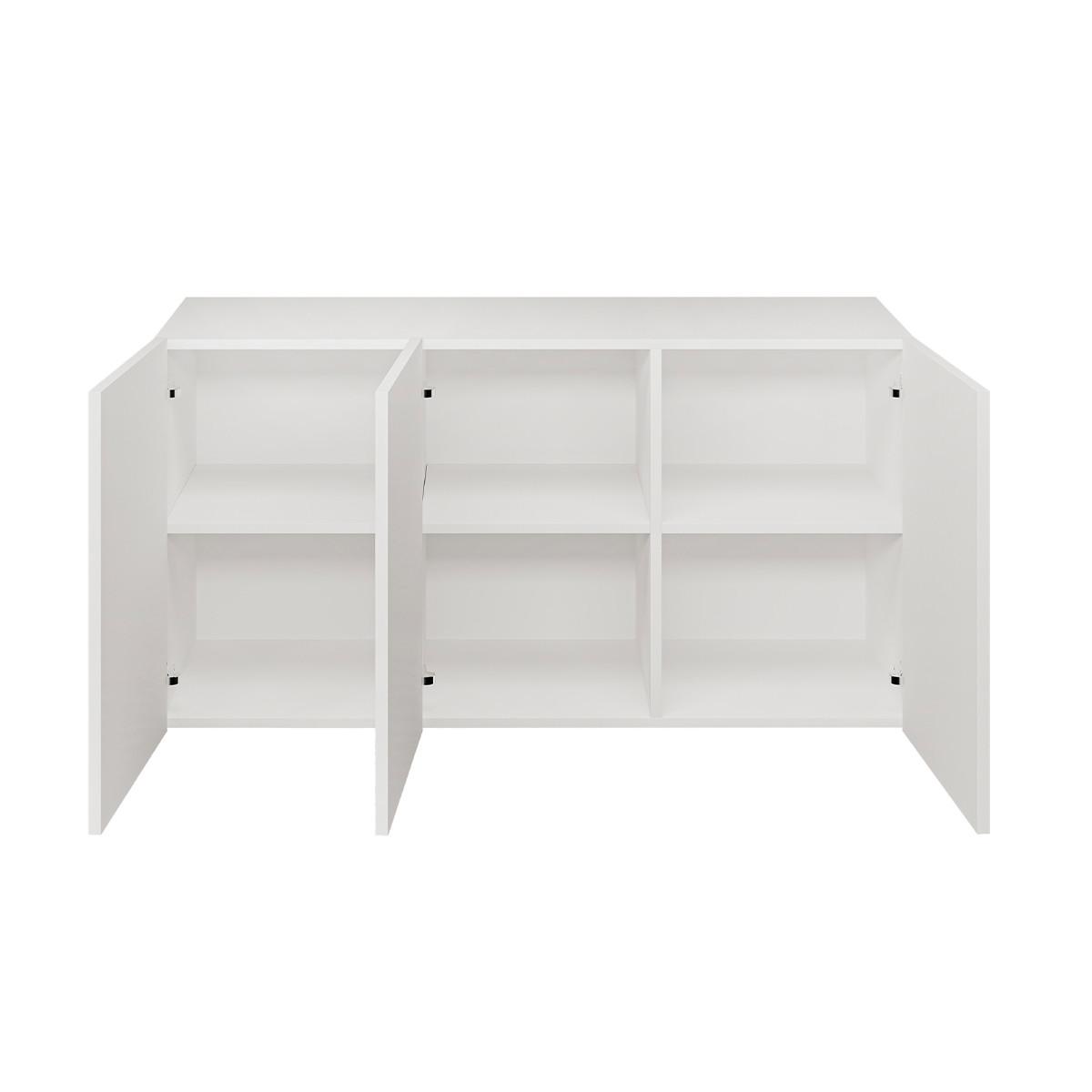 SIDEBOARD Idao Weiß - Weiß, Holzwerkstoff (160/60/35cm) - Petits-meubles