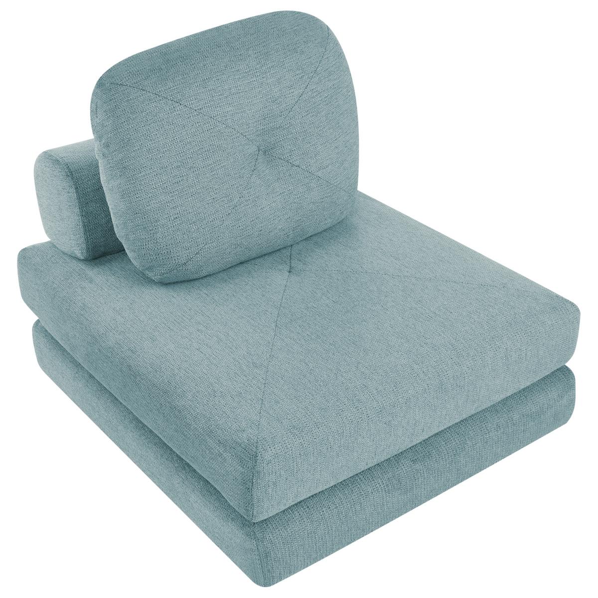 SCHLAFSOFA 81/182 cm Mintgrün Olden - Mintgrün, Textil (81/54/91cm) - Beliani