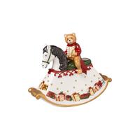 DEKOFIGUR SCHAUKELPFERD Christmas Toys bunt - Multicolor, Keramik (8.7/16.9/21.5cm) - Villeroy & Boch