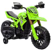 KINDER Elektro-Motorrad 12V Kindermotorrad 3 km/h 3-8 Jahre Kinder Grün - Grün, Kunststoff (105/57/62cm) - AIYAPLAY