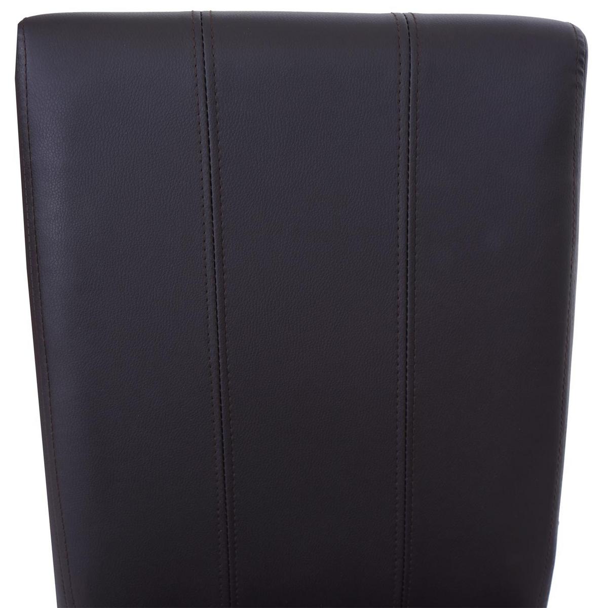 ESSZIMMERSTUHL O65D Braun - Braun, Textil (40/88/55cm) - MCW