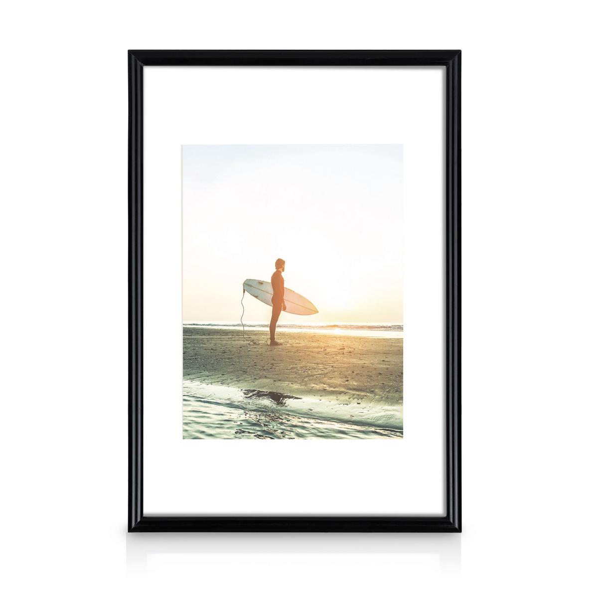 BILDERRAHMEN Sunlight Kunststoff Schwarz (12tlg) - Schwarz, Kunststoff (23/19cm) - BoMoe