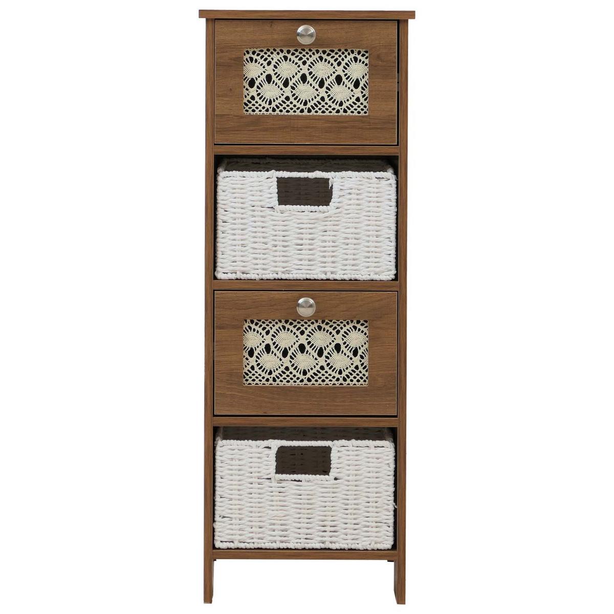 KOMMODE Braun - Braun, Holz (30/82/30cm) - MCW