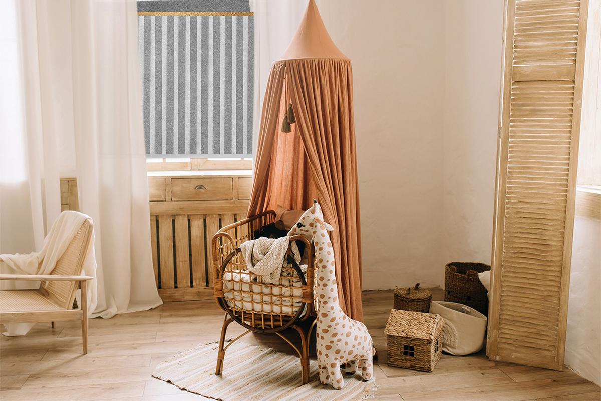 INNENROLLO - Fensterrollo - Rollo - 150x180 cm - Zufallszahlen - Grau, Kunststoff (150/180/0.5cm) - TULUP