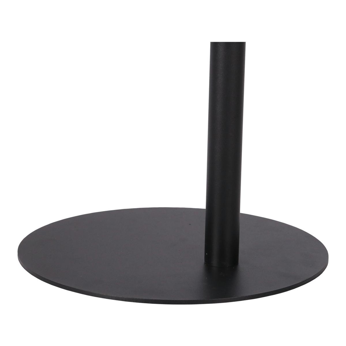 BEISTELLTISCH Nastätten - Schwarz, Metall (38/50/50cm) - [en.casa]