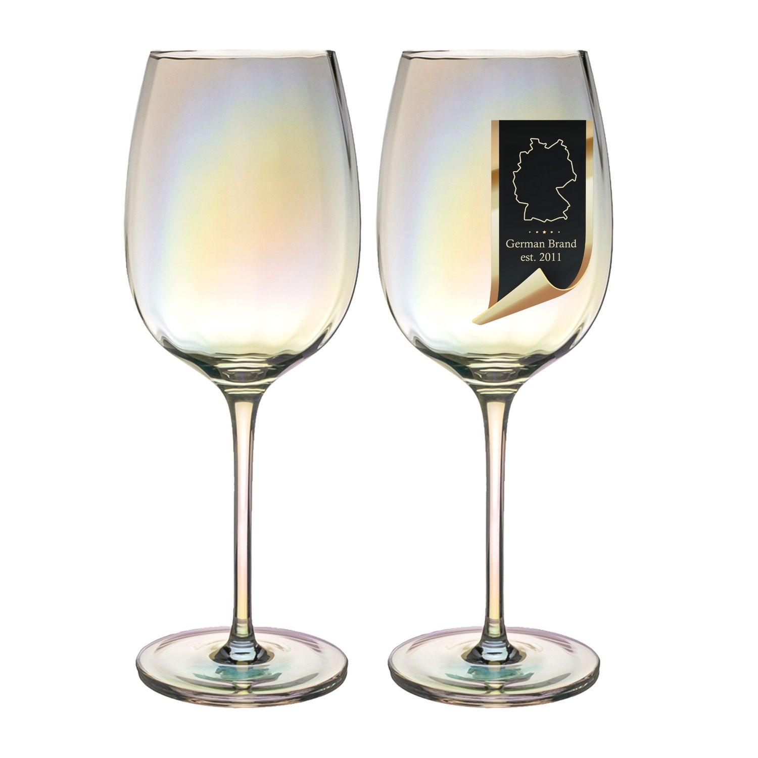 WEINGLAS SET 440 ml (2-tlg.) - Transparent, Glas (0.44L) - Intirilife