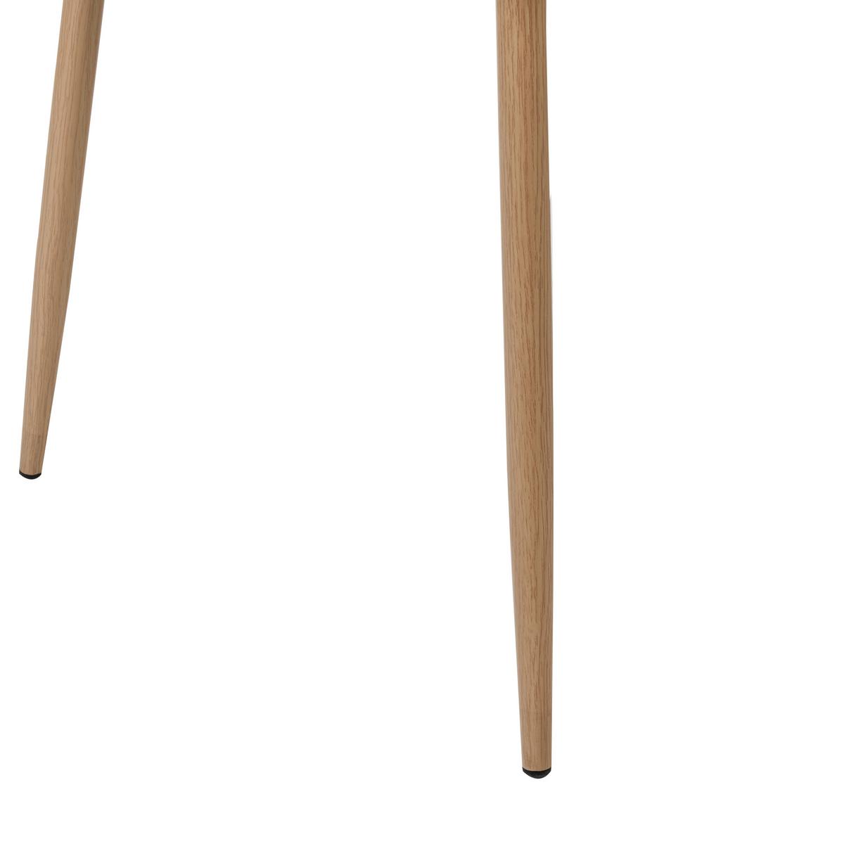 ESSZIMMERSTUHL 2er-Set Kunststoff Grün Fonda II - Grün, Kunststoff/Metall (57/83/51cm) - Beliani