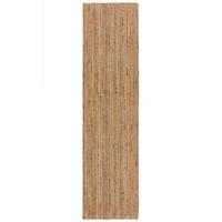 JUTETEPPICH handgewebt ERME, in Naturjute, Beige, 60 x 230 cm - Beige, Textil (60/230cm) - KADIMA DESIGN