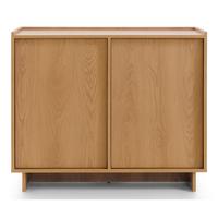 SIDEBOARD Yasumi 2-türig 98 cm - Eichefarben, Holzwerkstoff (98/82/39cm) - Selsey