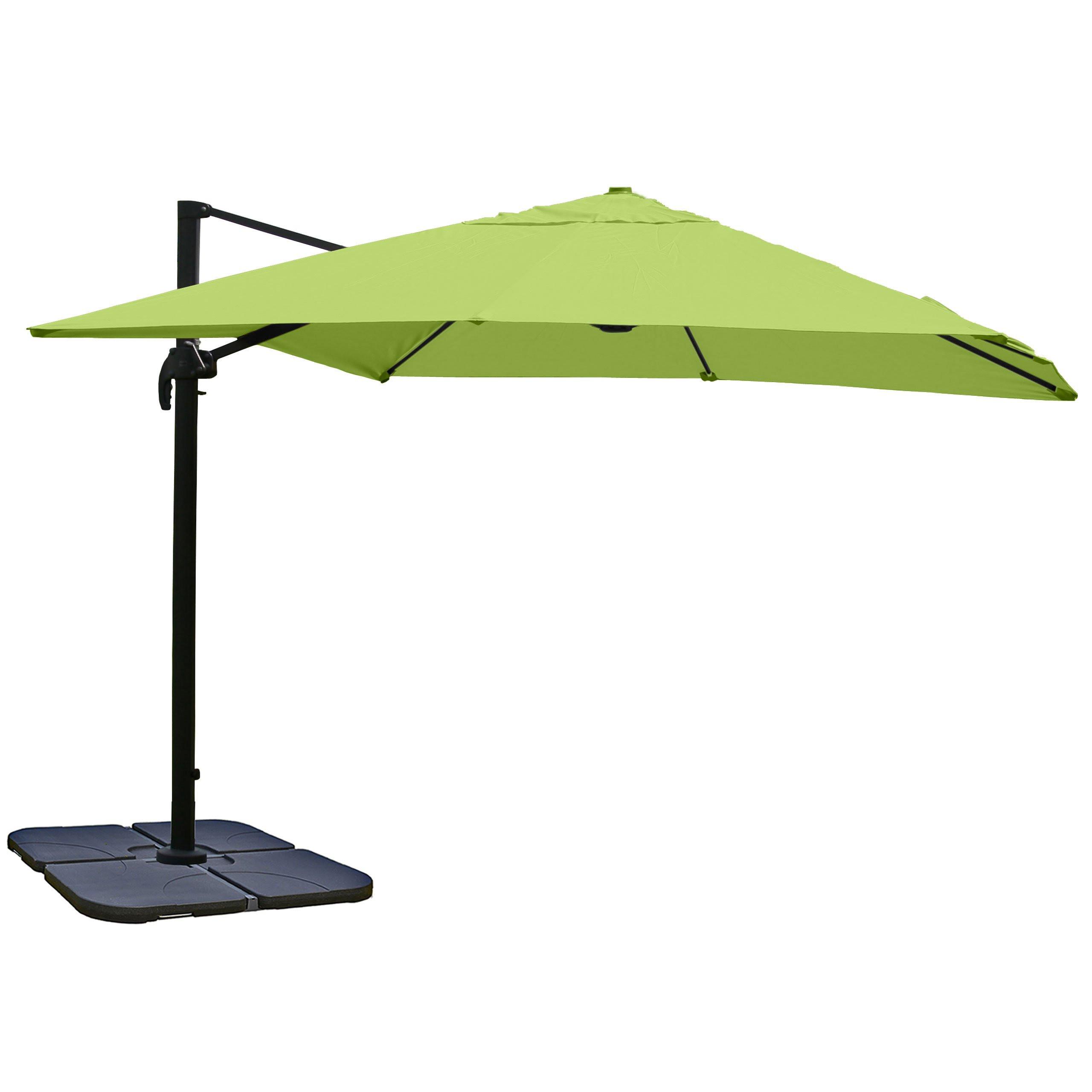 AMPELSCHIRM I Grün 300/300 cm - Grün, Textil (360/300cm) - MCW