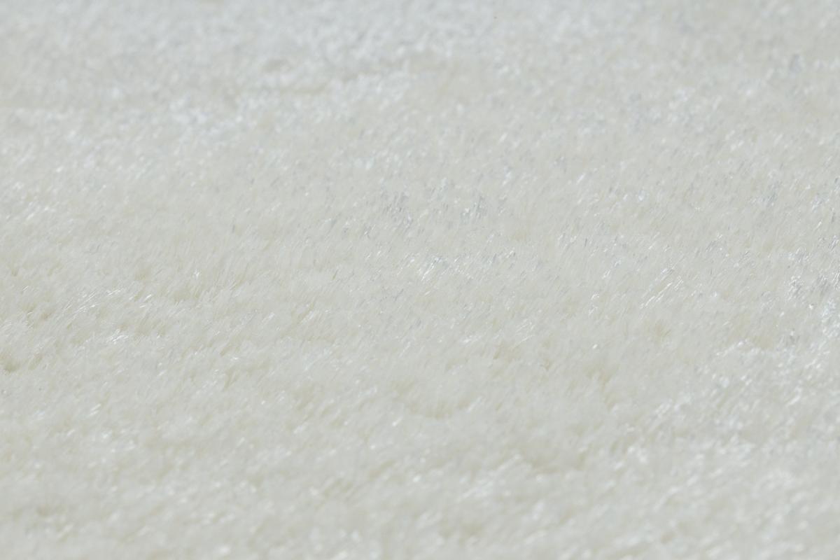 TEPPICH Dywaniki łazienkowe 100 cm - Weiß, Textil (100/100cm) - rugsX