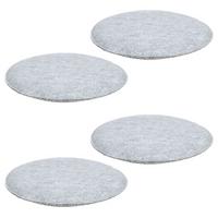 SITZKISSEN LESLIE 4er-Set grau - Grau, Textil (35/35/2cm) - IDIMEX