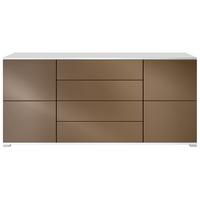 SIDEBOARD Rova Bronze Optik - Bronzefarben, Holzwerkstoff (166.5/75.5/35cm) - Vladon