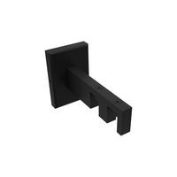 TRÄGER FÜR GARDINENSTANGEN INNENLAUF 14x35 mm, Smartline 2-läufig, Schwarz - Schwarz, Metall (10/6.5/4.5cm) - INTERDECO