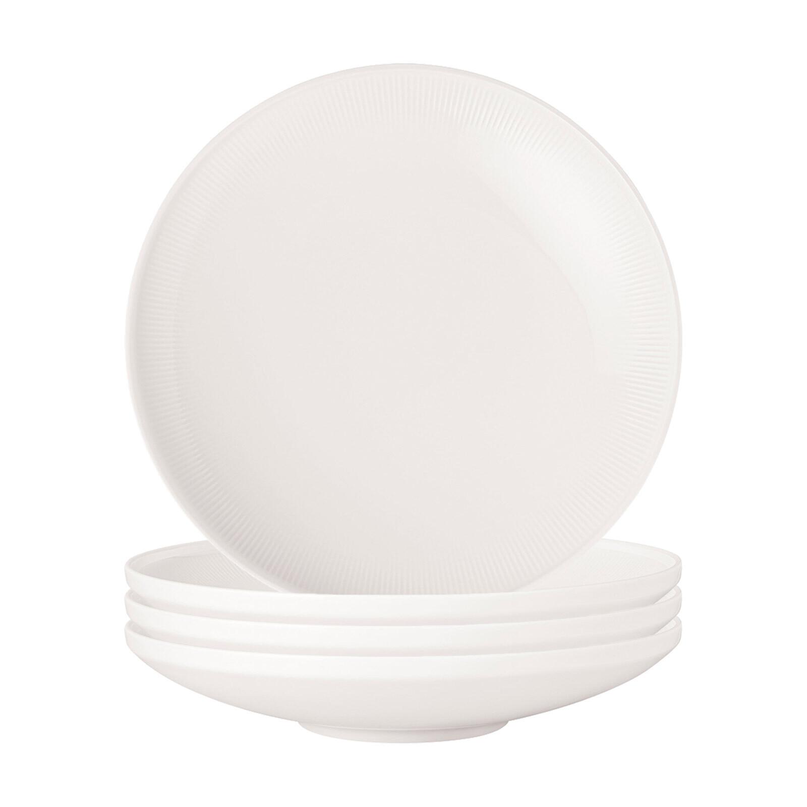 SCHALEN Afina weiß ø 29 cm 4er Set - Weiß, Keramik (29cm) - Villeroy & Boch